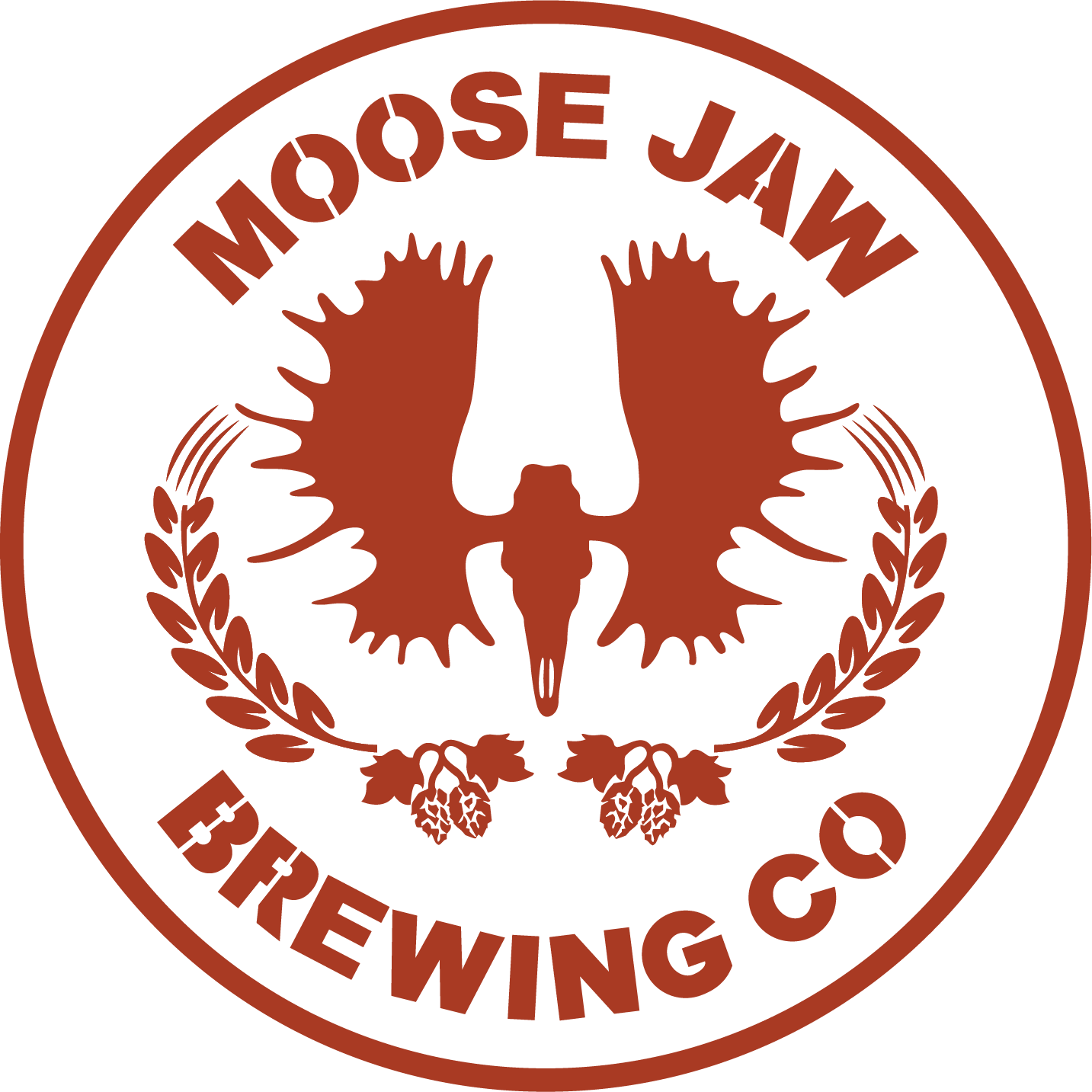 MJB-Logo V5 No Detail-Rust-RGB Moose Jaw Brewing Company